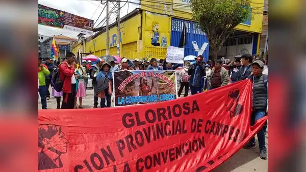 Dirigentes de organizaciones sociales de Cusco descartan reunión con ministra de Vivienda tras protestas