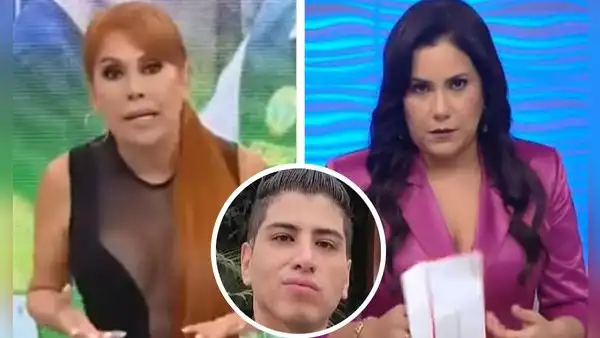 Magaly Medina aclara a Andrea Llosa y señala que John Kelvin se acercó a ella para ir a su programa