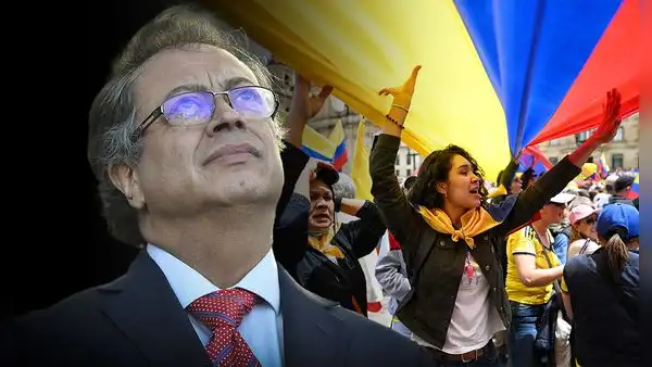Paro en Colombia: multitudinarias protestas se desarrollaron a favor y en contra de las reformas de Petro