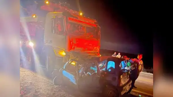 Piura: 6 fallecidos dejó un choque entre un camión y un auto en la carretera a Chulucanas