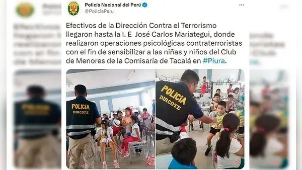 Dircote no contaba con autorización para adoctrinar a niños ambulantes
