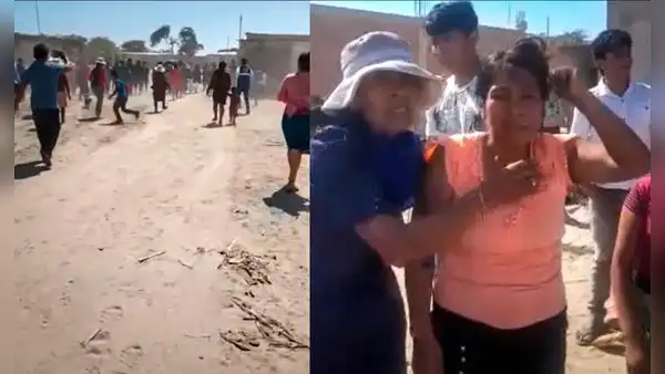 Enfrentamiento entre policías y deudos en velorio de niña de 10 años, en Mórrope