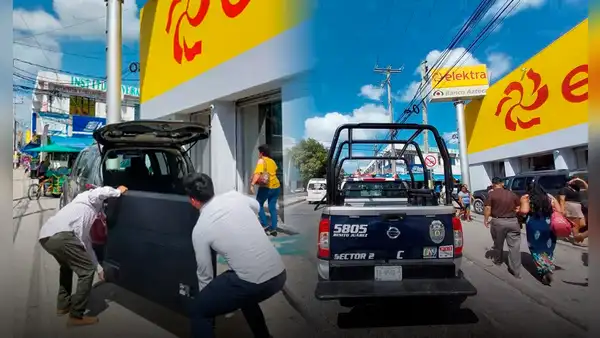 Exempleado gana demanda a Elektra y termina llevándose televisores y muebles