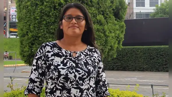 Dina Ananco Ahuananchi: "Hasta ahora no he podido caminar en Lima con mi tarach"
