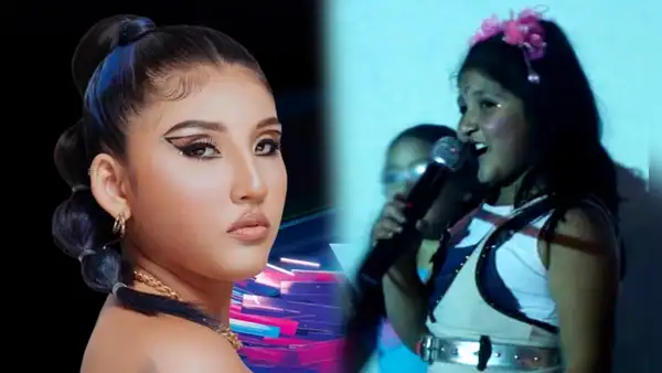 ¿Qué canción cantó Milena Warthon la primera vez que se presentó en público a los 8 años?