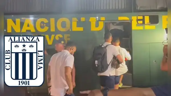 Alianza abandona el Monumental en bus de la policía luego de casi dos horas después del partido
