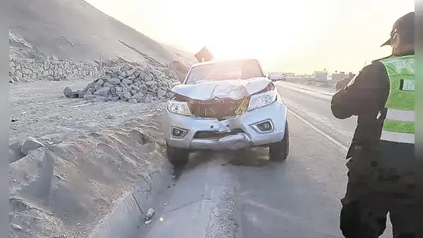 Cuatro personas muertas dejó tres accidentes en la Panamericana Sur