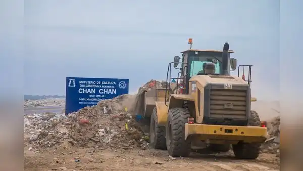 Trujillo: limpieza de zona intangible en Chan Chan tiene 80% de avance