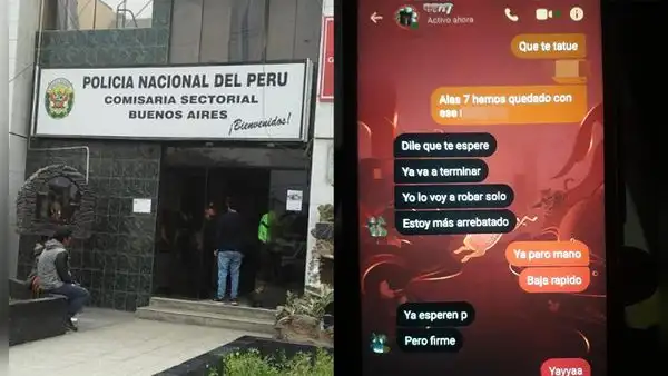 Joven denuncia que fue asaltado por cómplice de una mujer que conoció por internet