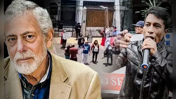 La Resistencia hostiga e insulta a periodista Gustavo Gorriti en su vivienda