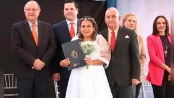 ¿Dónde hubo fuego...? Una pareja se vuelve a casar luego de que ambos estén divorciados 43 años