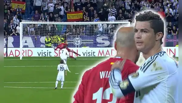 La vez que un portero terminó lesionado por atajarle un penal a Cristiano Ronaldo