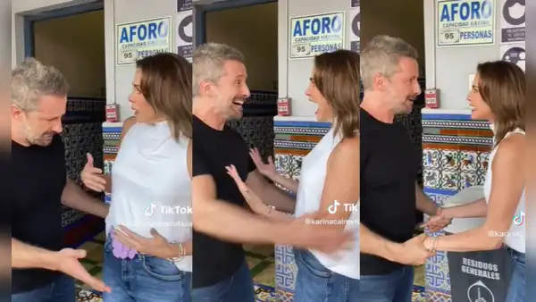 Karina Calmet y Marco Zunino se reencuentran: ¿los 'cositos' anticipan retorno a "AFHS"?