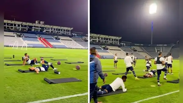 Alianza Lima entrenó de noche para acostumbrarse a las nuevas luces de Matute
