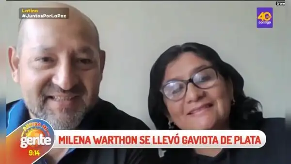 Padres de Milena Warthon orgullosos de su triunfo en Viña del Mar 2023: “Todo esfuerzo da su fruto”