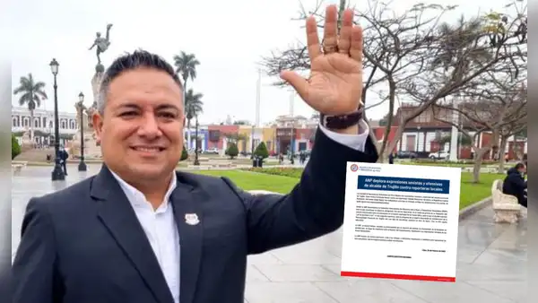ANP rechaza expresiones del alcalde de Trujillo: "Son indignantes este tipo de ofensas"