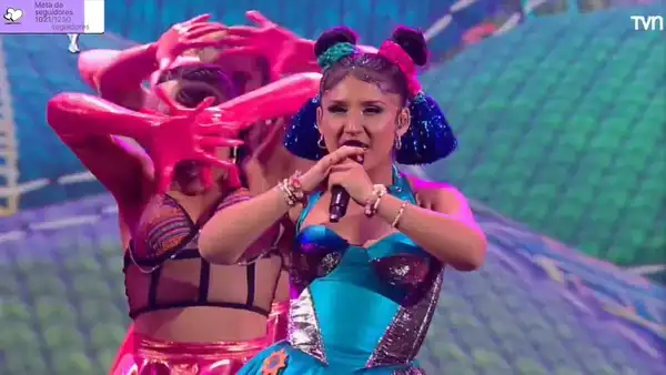 Milena Warthon triunfa en Viña del Mar: así fue su última presentación, que resaltó la música peruana