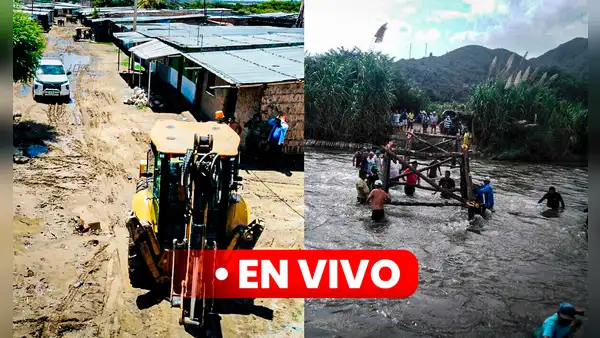 Lluvias en el norte EN VIVO: precipitaciones causan caída de puente y deja a poblaciones aisladas