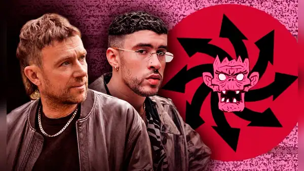 Damon Albarn, vocalista de Gorillaz, elogia a Bad Bunny tras estreno de “Tormenta”: “Una gran voz”