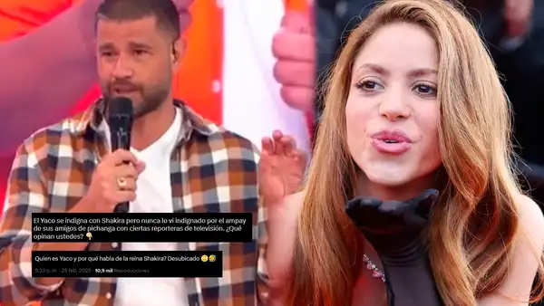 Usuarios indignados con Yaco Eskenazi por tildar de tóxica y despechada a Shakira: "Desubicado"