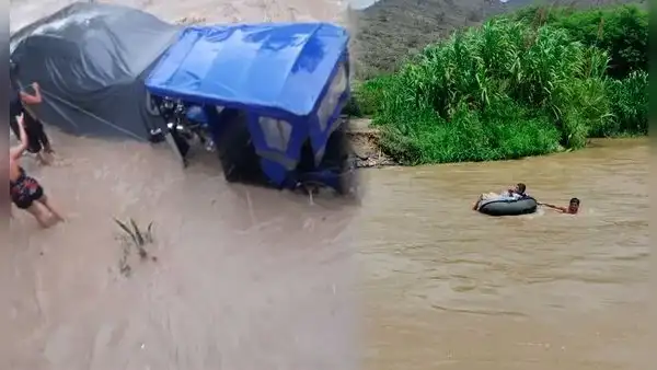 Lluvias en el norte: precipitaciones causan caída de puente y deja a poblaciones aisladas