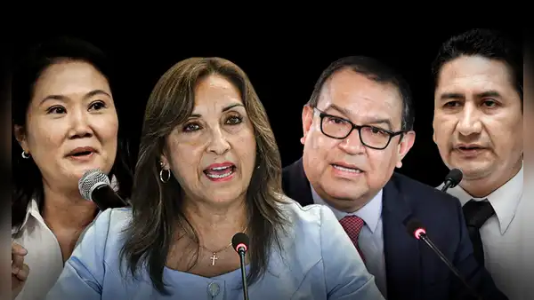 Keiko Fujimori, Dina Boluarte y Alberto Otárola: los políticos que deberían retirarse, según IEP