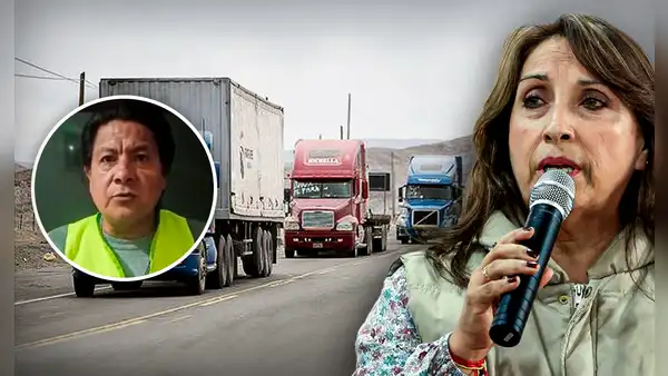 Camioneros anuncian paro nacional contra la inestabilidad política del Gobierno en Arequipa