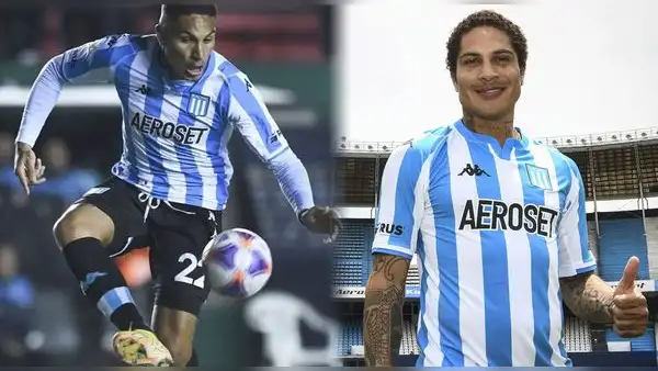 Paolo Guerrero anota un golazo en la práctica y Racing se rinde ante el 'Depredador'