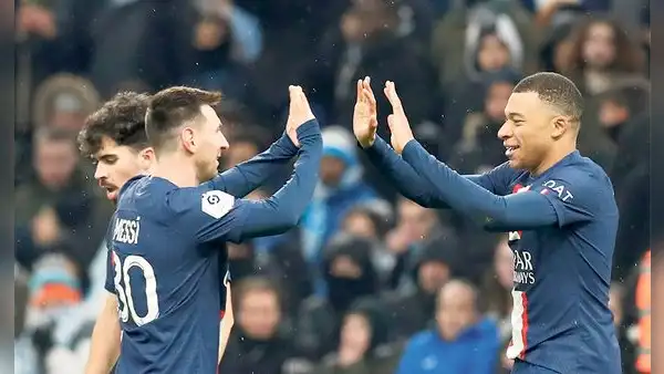 Lionel Messi y Kylian Mbappé: la dupla mágica del PSG