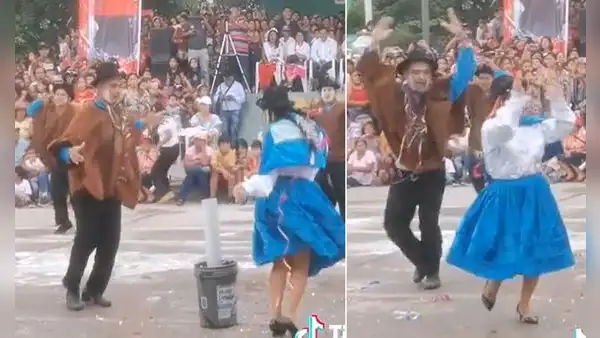 Venezolano causa furor con sus pasos de baile durante carnavales: “Qué hermoso”