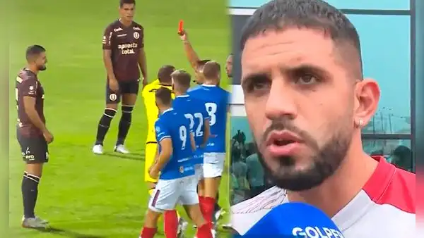 Di Benedetto reveló que el árbitro admitió que se equivocó en expulsarlo: "Nos c*** toda la semana"