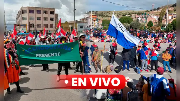 Protestas en Puno EN VIVO: miles de aimaras y quechuas parten hacia la capital para continuar movilización