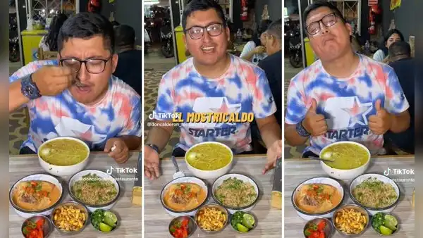 Peruano lanza el "Mostricaldo" en Comas y usuarios quedan en shock por la presentación