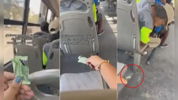 Peruana quiso ayudar a hombre en el bus y le hizo creer que se le cayeron 10 soles: “Qué gran gesto”
