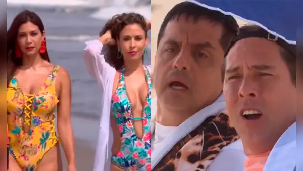 "Al fondo hay sitio": Pepe y Tito quedaron encantados con llegada de Las 'Sirenas' a la playa