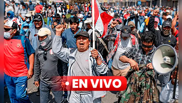Marcha hacia Lima EN VIVO: manifestantes de regiones camino a Lima, bloqueo de carreteras y más