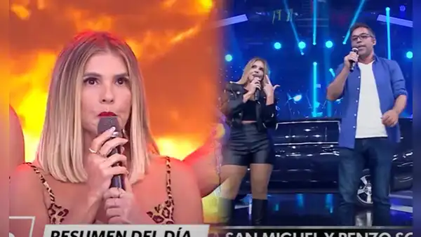 Johanna San Miguel protagoniza fuerte discusión con Renzo Schuller: No me vas a dejar como una tonta
