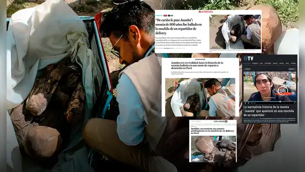 “Novia espiritual”: momia de 800 años hallada en Puno en caja de delivery es noticia en el mundo