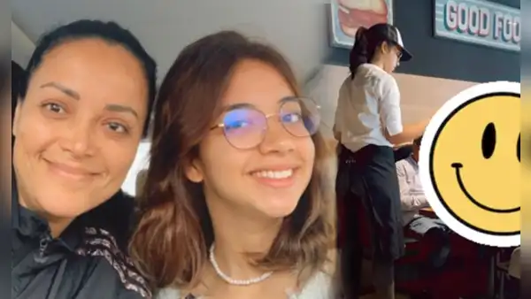 Mariella Zanetti presume orgullosa a su hija que trabaja como mesera: Si la ven, déjenle propina