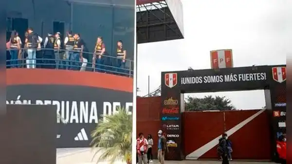 Fiscalía de la Nación allana sede de la Federación Peruana de Fútbol en Videna