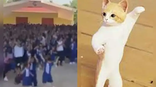 Niños empiezan clases con “una gatita que le gusta el mambo” en lugar del himno nacional
