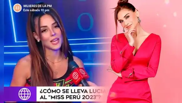 Luciana Fuster sobre Nathaly Terrones, su rival en Miss Perú: "No la he conocido"
