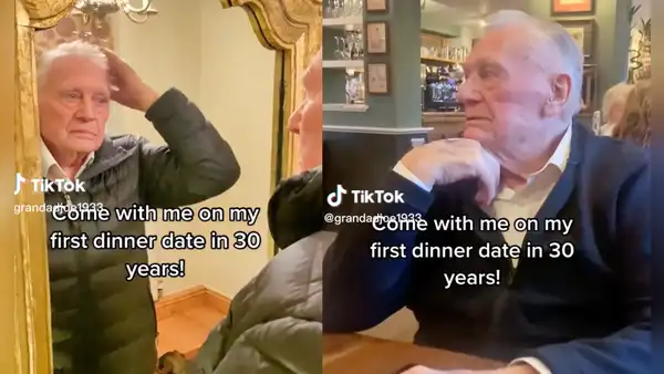 Tiene 89 años y muestra cómo se prepara para una cita tras 3 décadas: tuvo final inesperado