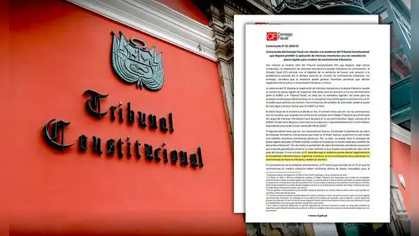 Consejo Fiscal sobre fallo del TC: "Puede afectar negativamente la recaudación tributaria futura"