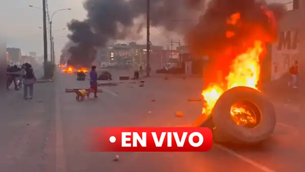 Marcha en Lima EN VIVO: transportistas de carga realizan marcha rodante en el sur