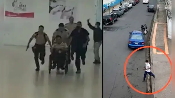 Sicario disfrazado de médico ingresa a hospital y mata a delincuente que estaba internado
