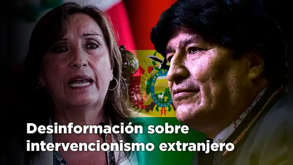 La desinformación sobre el intervencionismo extranjero