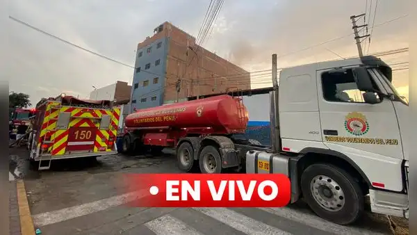 Incendio en La Victoria EN VIVO: bomberos controlaron incendio, elementos químicos afectarían a tres distritos