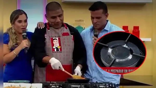 'Chef del pueblo' se quedó sin gas en pleno programa de "América hoy": "Me voy con dignidad"