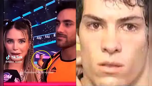 Usuarios trolean a 'Pato' por peculiar reacción al ver a Flavia y Austin: "Mira con impotencia"